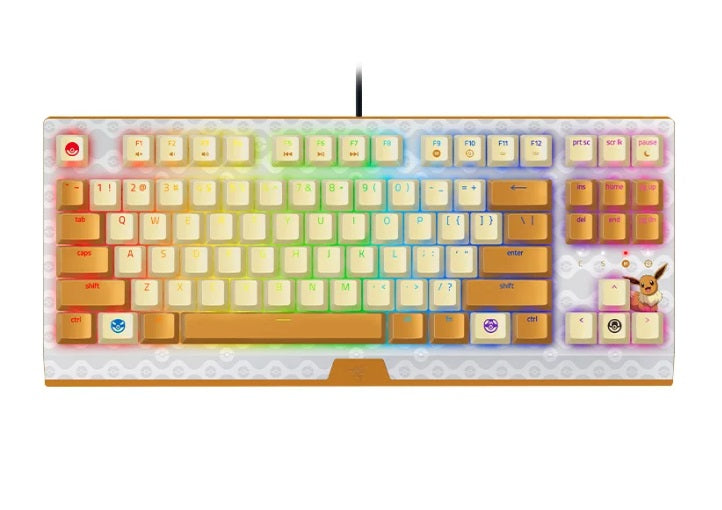 Razer BlackWisow V3 Tenkeyless Pokémon Edition Compact Mechanical