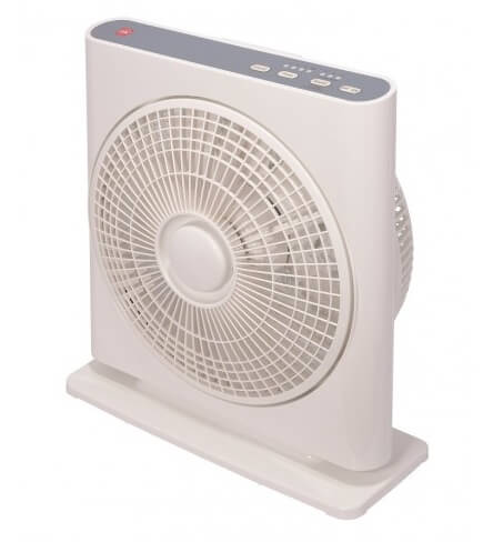 KDK ST30H Lavender/Grey 30cm Box Fan with Stand