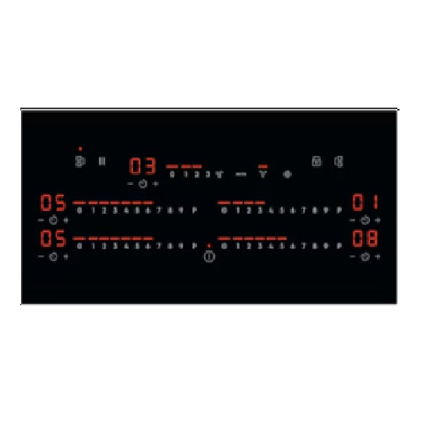 Electrolux KCC84450CK 85cm UltimateTaste 900 Venting Induction Hob with 4 Cooking Zones