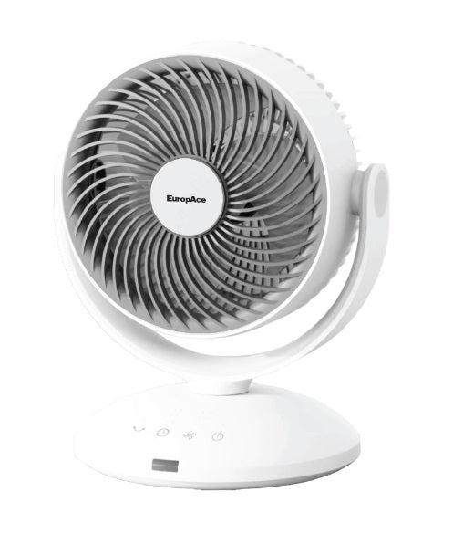 EuropAce EDF3731DWH 7” Desk Fan