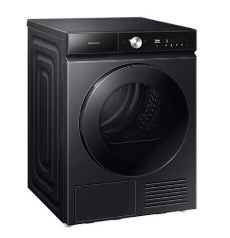 Samsung DV90BB9440GBSP Bespoke AI™ 9kg Heat Pump Dryer with AI Dry, 5 Ticks