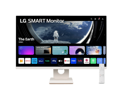 LG 32SR50F-W 31,5'' Full HD IPS Smart-monitor met webOS