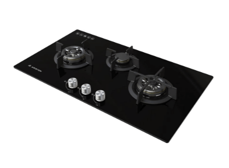 Ariston AGG3880LS 88cm 3-Burners Gas Hob (LPG)