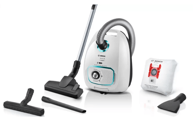 Bosch BGBS4HYGGB 4 Bagged Vacuum Cleaner ProHygienic White