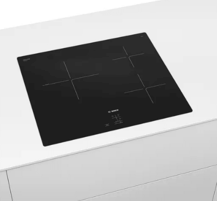 Bosch PUC61KAA5E Series 2 Induction hob 60 cm Black, Surface mount without frame