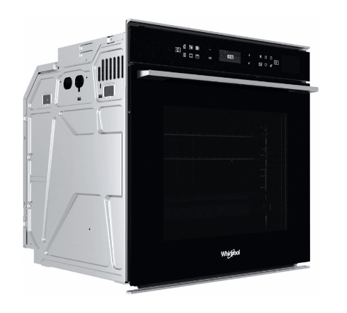 Whirlpool W7 OSPBLAUS 60cm 6TH SENSE Pyrolytic Oven with Assisted SteamSense