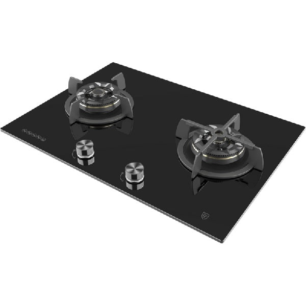 EF EFH 7520 WT VGB Gas Hob 70CM + EFCH 9204T BK Cooker Hood 90CM
