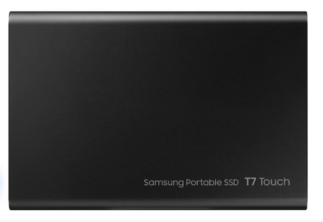 Samsung MU-PC2T0K/WW Portable SSD T7 TOUCH USB 3.2 2TB (Black)