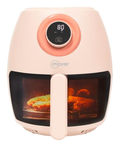 Mayer MMGAF350D-PT/PN 3.5L Digital Glass Air Fryer Pistachio Green