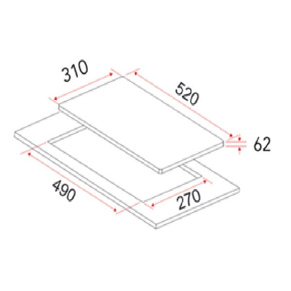 EF HB BI 293 G Induction Hob 30CM HBBI293G