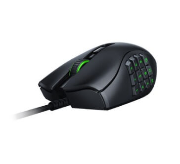 Razer Naga X - Wired Ergonomic MMO Gaming Mouse with 16 buttons