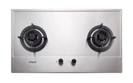 Mayer MMGH772/SS772 Built-In Gas Hob + MMSI900LEDHS 90cm Semi-integrated Slimline Hood