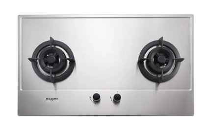 Mayer MMGH772/SS772 Built-In Gas Hob + MMSI903OT 90 Cm Semi-integrated Hood With Oil Tray