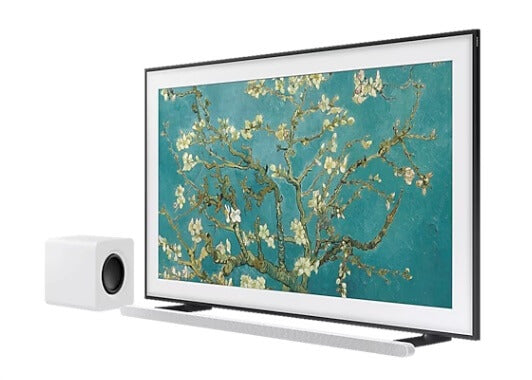 Samsung 55" The Frame LS03B QLED 4K Smart TV + Ultra Slim Soundbar HW-S801B 3.1.2ch Sub Woofer