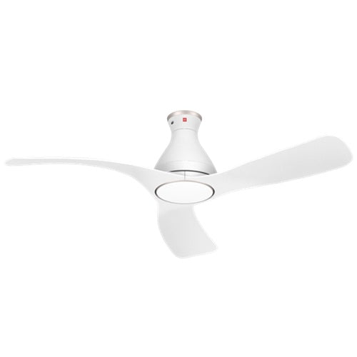 KDK H56GP-White/Black 56" Remote DC Ceiling Fan