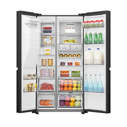 Hisense RS818N4SBVI2 634L Side By Side Inverter Refrigerator
