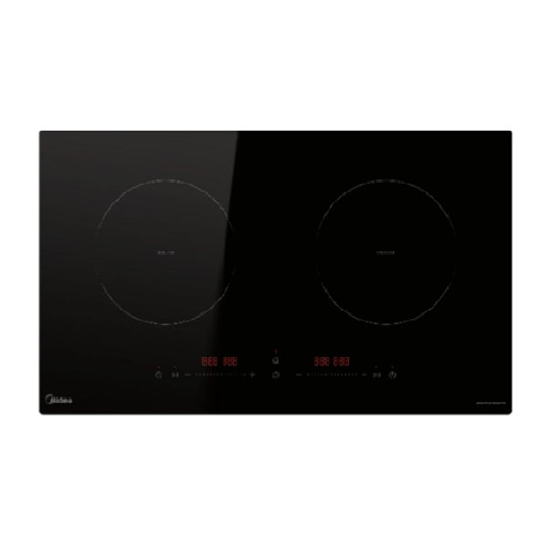 Midea MIH350D017K Induction 2 Zone Hob + Midea MH90F26EM Hood