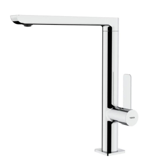 Teka FO 915 1/2" Minimalistic Single Lever Kitchen Tap With High Swivel Spout