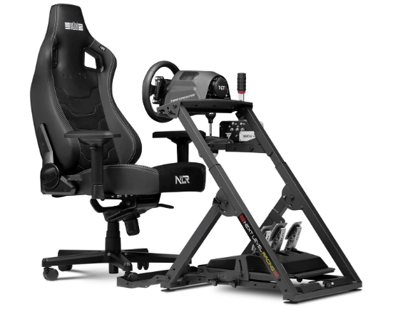 Next Level Racing NLR-G005 Elite Gaming Chair Leather & Suede Edition , Black