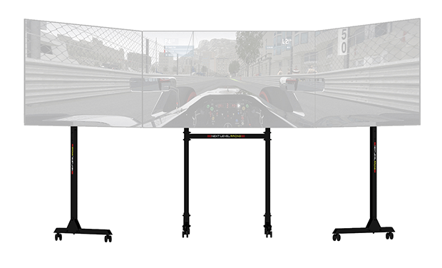 Next Level Racing NLR-A010 Free Standing Triple Monitor Stand