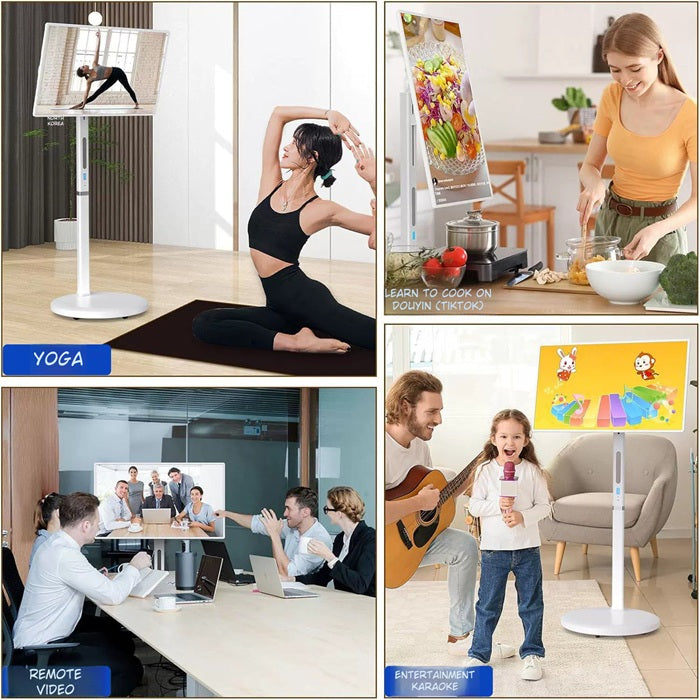 Atlas 32‑inch Smart Tablet LCD Display with Remote Voice Control