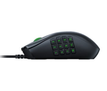 Razer Naga X - Wired Ergonomic MMO Gaming Mouse with 16 buttons