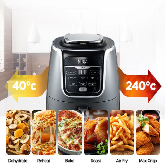 Ninja AF160SM Air Fryer Max 5.2L
