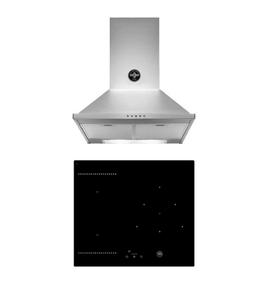 Bertazzoni P603I30NV 60cm Induction Hob + KPL60PLAG1XA Wall Mount Hood