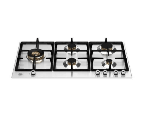 Bertazzoni P905LPROX 90cm Gas Hob + F605MODEKXS 5 Function Oven + KPL90PLAG1XA Wall-Mount Hood