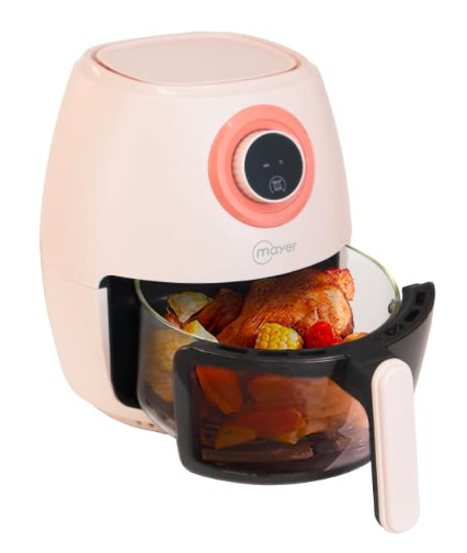 Mayer MMGAF350D-PT/PN 3.5L Digital Glass Air Fryer Pistachio Green