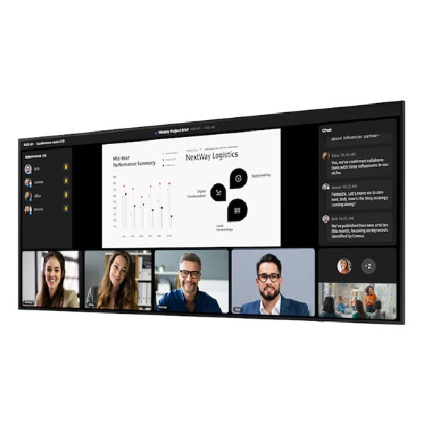 Samsung LH105QPD5BGXXS 105-Inches Ultra HD Smart Signage Display QP105D-5K