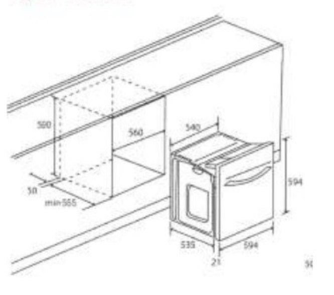 Rinnai RBO5CSI 61L w 4 Functions Built-In Oven