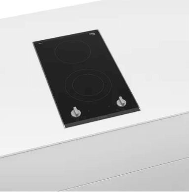 Bosch PKF375CA2E Domino electric Induction hob 30 cm Black, surface mount with frame