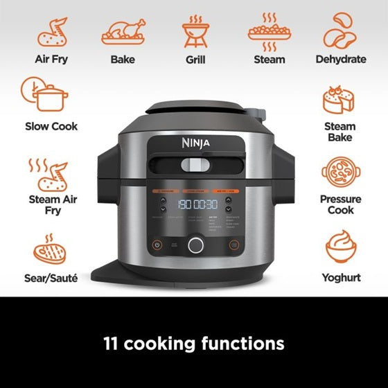 Ninja OL550SM 11-in-1 SmartLid Multi-Cooker 6L