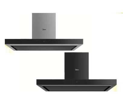 Midea MBI-90M79BK-SG / MBI-90M79SK-SG Chimney Hood