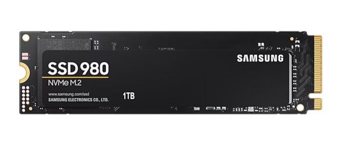 Samsung MZ-V8V1T0BW 980 NVMe M.2 SSD 1TB