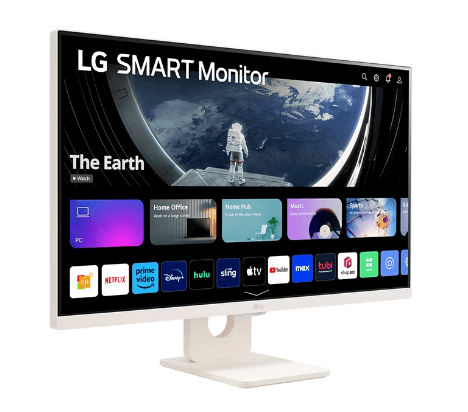 LG 27SR50F-W.ATC 27'' Full HD IPS Smart Monitor with webOS