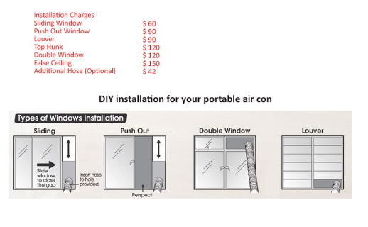 EuropAce EPAC 12W3 Portable Aircon