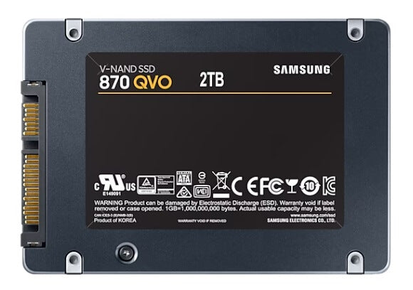 Samsung MZ-77Q2T0BW 870 QVO SATA 6.35cm (2.5") SSD 2TB