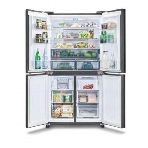 Sharp SJ-VX57PG-BK/DM J-Tech Inverter Net 567L Multi-Door Refrigerator
