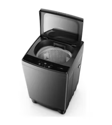 Sharp ES-X155 15.5Kg Top Load Washer - Metal/Dark Silver