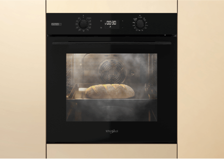 Whirlpool W4 OMSK58RU1SBA 60cm W COLLECTION Multifunction Oven with Gentle Steam Function
