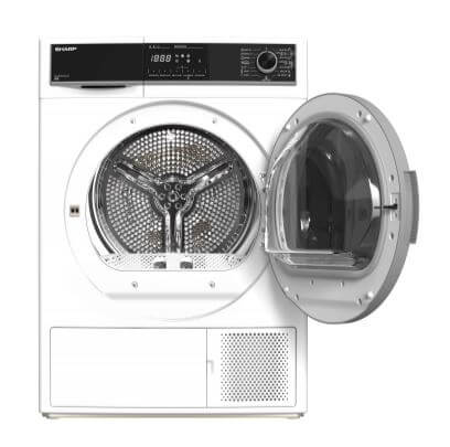 Sharp KD-HD9S7GW-W 9kg Heat Pump Dryer