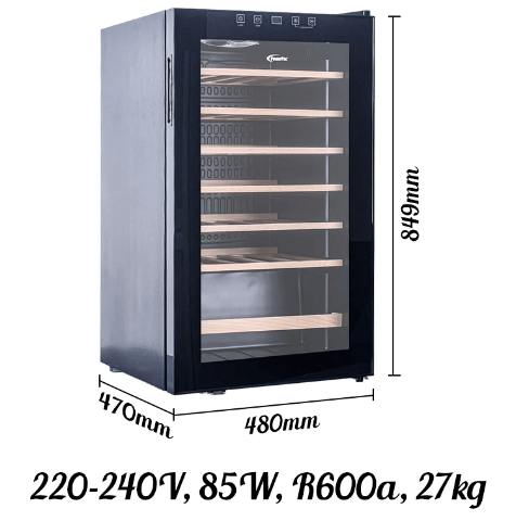 PowerPac PPF36 Wine Chiller 36 Bottles