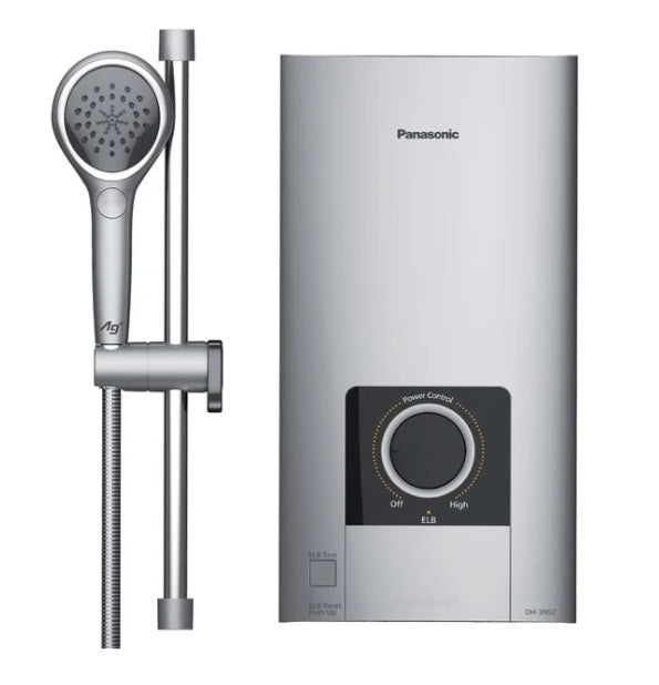 Panasonic DH-3NS1SS Luxury Electric Water Heater  (Crystal Silver)