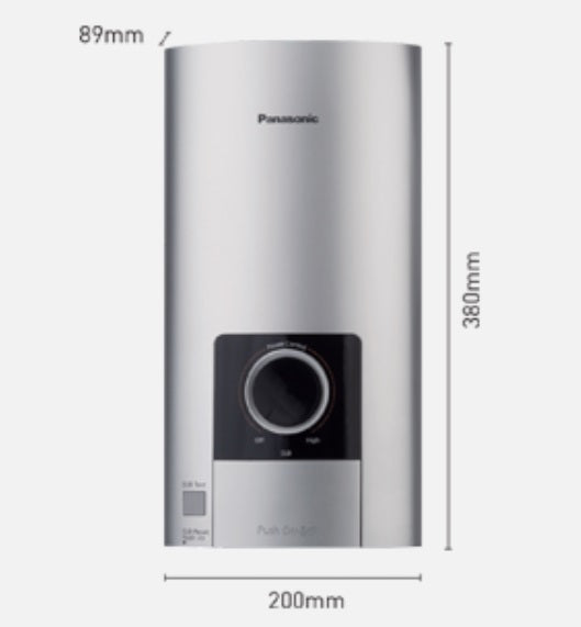 Panasonic DH-3NS1SS Luxury Electric Water Heater  (Crystal Silver)