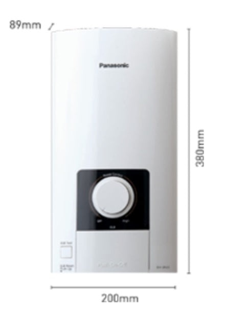 Panasonic Luxury Electric Water Heater DH-3NS1SW (White)