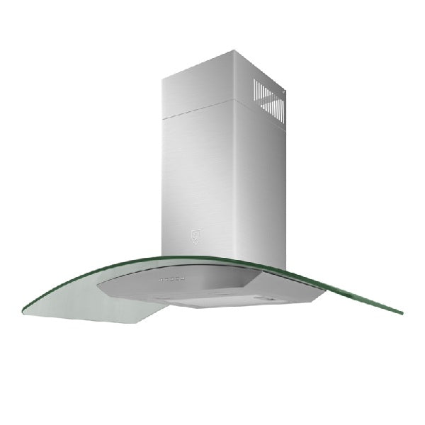 EF EFH 3762 TN VSB Gas Hob 78CM + CK VETRO PLUS Cooker Hood 90CM