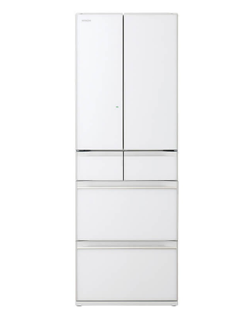 Hitachi R-HV490RS-XW 379L Multi-Door Fridge