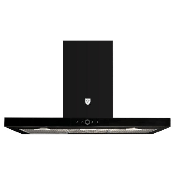 EF Gas Hob 88CM – EFH 9734 WT VGB+Cooker Hood 90CM – CK FINO PLUS BK